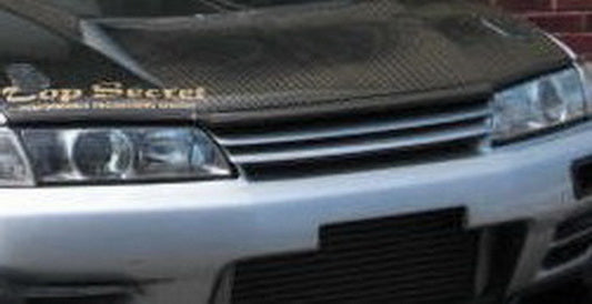 Nissan R32 Skyline GTR 1989 1990 1991 1992 1993 1994 with Aftermarket Parts - Front Grill Carbon Fiber / FRP from EPR USA