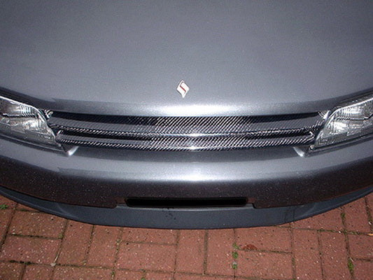 Nissan R32 Skyline GTR 1989 1990 1991 1992 1993 1994 with Aftermarket Parts - Front Grill Carbon Fiber / FRP from EPR USA