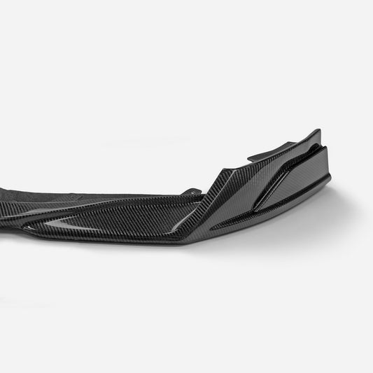 Nissan GTR R35 EBA 2017 2018 2019 2020 2021 2022 2023 with Aftermarket Parts - Front Lip Carbon Fiber from EPR USA