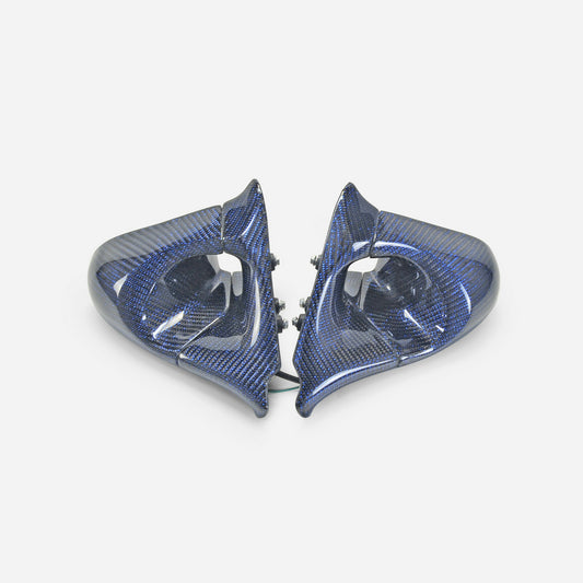Nissan R33 Skyline GTR 1995 1996 1997 1998 & R33 Skyline GTST Series 1 1993 1994 1995 1996 & R33 Skyline GTST Series 2 1997 1998 with Aftermarket Parts - GND-R Style Mirror(Right Hand Drive) Carbon Fiber / FRP from EPR USA