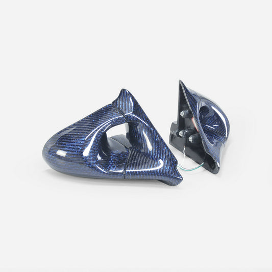 Nissan R33 Skyline GTR 1995 1996 1997 1998 & R33 Skyline GTST Series 1 1993 1994 1995 1996 & R33 Skyline GTST Series 2 1997 1998 with Aftermarket Parts - GND-R Style Mirror(Right Hand Drive) Carbon Fiber / FRP from EPR USA