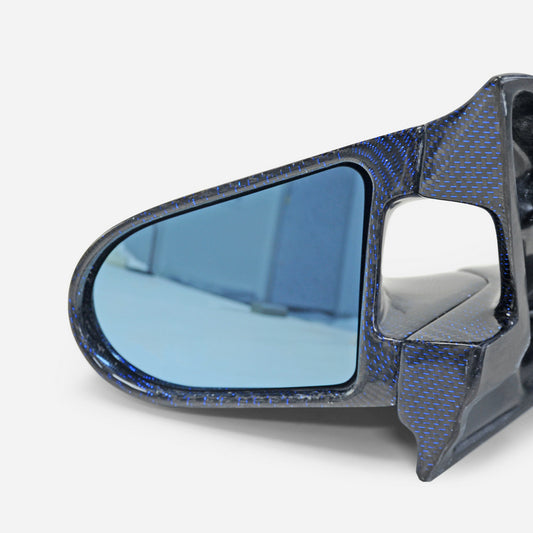 Nissan R33 Skyline GTR 1995 1996 1997 1998 & R33 Skyline GTST Series 1 1993 1994 1995 1996 & R33 Skyline GTST Series 2 1997 1998 with Aftermarket Parts - GND-R Style Mirror(Right Hand Drive) Carbon Fiber / FRP from EPR USA