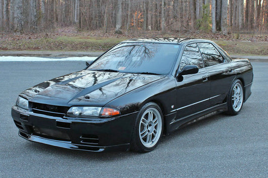 Nissan R32 Skyline GTS 1989 1990 1991 1992 1993 1994 & R32 Skyline 4 Door 1989 1990 1991 1992 1993 1994 with Aftermarket Parts - GTR Style Front Bumper Carbon Fiber / FRP from EPR USA
