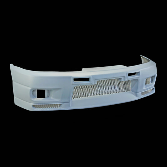 Nissan R33 Skyline GTST Series 1 1993 1994 1995 1996 with Aftermarket Parts - GTR Style Front Bumper Carbon Fiber / FRP from EPR USA