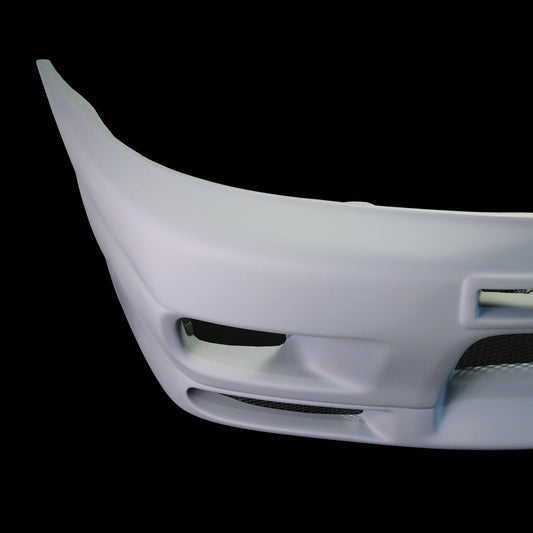 Nissan R33 Skyline GTST Series 1 1993 1994 1995 1996 with Aftermarket Parts - GTR Style Front Bumper Carbon Fiber / FRP from EPR USA