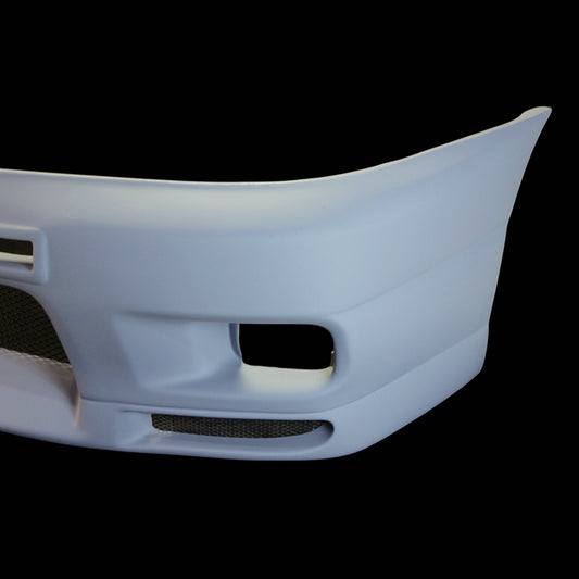 Nissan R33 Skyline GTST Series 1 1993 1994 1995 1996 with Aftermarket Parts - GTR Style Front Bumper Carbon Fiber / FRP from EPR USA