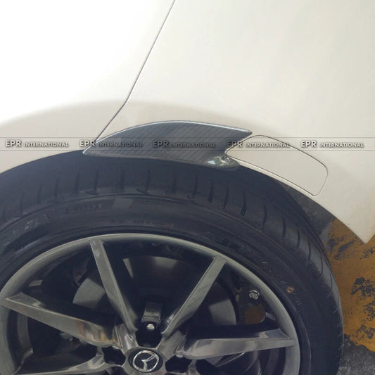 Mazda MX5 Miata Softtop RF Grand Touring Club Sport ND1 ND2 ND3 2016 2017 2018 2019 2020 2021 2022 2023 2024 2025 with Aftermarket Parts - GV Style Rear Garnish Carbon Fiber from EPR USA