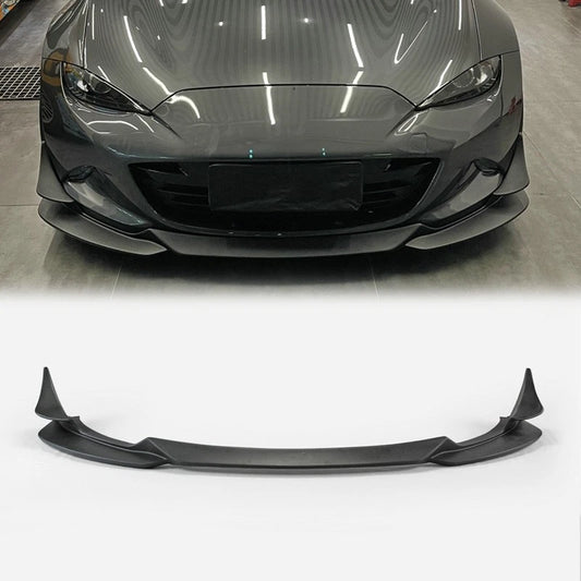Mazda MX5 Miata Softtop RF Grand Touring Club Sport ND1 ND2 ND3 2016-ON with Aftermarket Parts - GVT3 Style Front Lip FRP from EPR USA
