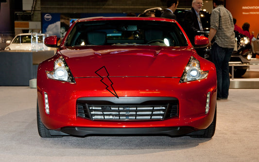 Nissan 370Z Sport Touring Base Fairlady Z Z34 Facelift 2012 2013 2014 2015 2016 2017 2018 2019 2020 with Aftermarket Parts - Grill Carbon Fiber from EPR USA
