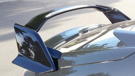 Honda Civic 10th Gen FK7 2017 2018 2019 2020 2021 with Aftermarket Parts - Type-R Style Rear Spoiler Carbon Fiber/FRP/ABS from EPR USA