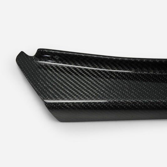Honda Civic Type-R FK8 2017 2018 2019 2020 2021 with Aftermarket Parts - EPA Front Bumper Canard Carbon Fiber / FRP from EPR USA