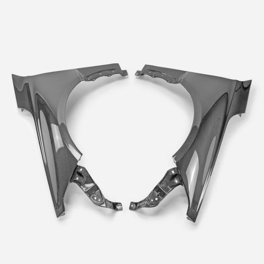 Honda Civic Type-R FL5 2023 2024 with Aftermarket Parts - Front Fender Carbon Fiber / FRP from EPR USA