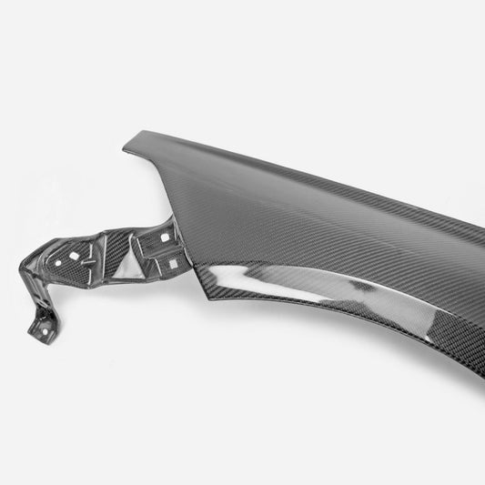 Honda Civic Type-R FL5 2023 2024 with Aftermarket Parts - Front Fender Carbon Fiber / FRP from EPR USA