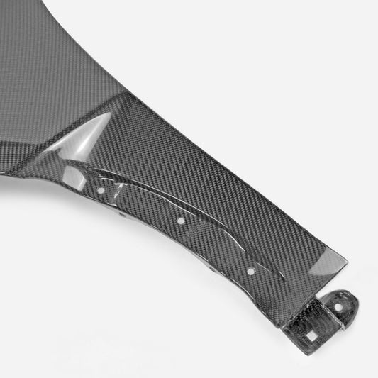 Honda Civic Type-R FL5 2023 2024 with Aftermarket Parts - Front Fender Carbon Fiber / FRP from EPR USA