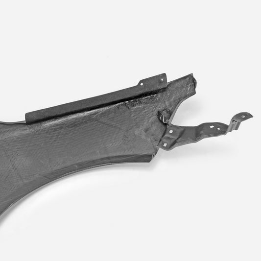Honda Civic Type-R FL5 2023 2024 with Aftermarket Parts - Front Fender Carbon Fiber / FRP from EPR USA