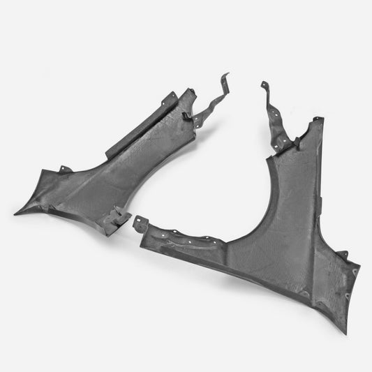 Honda Civic Type-R FL5 2023 2024 with Aftermarket Parts - Front Fender Carbon Fiber / FRP from EPR USA