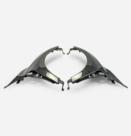 Honda Civic Type-R FK8 2017 2018 2019 2020 2021 with Aftermarket Parts - OEM Style Front Fender Carbon Fiber / FRP from EPR USA