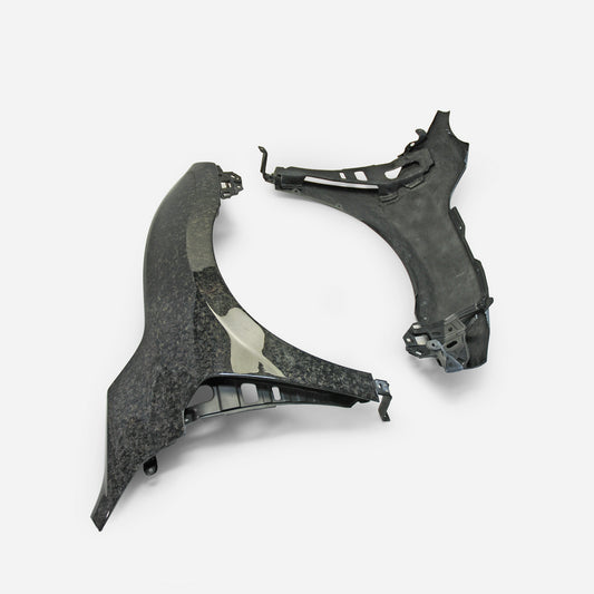 Honda Civic Type-R FK8 2017 2018 2019 2020 2021 with Aftermarket Parts - OEM Style Front Fender Carbon Fiber / FRP from EPR USA
