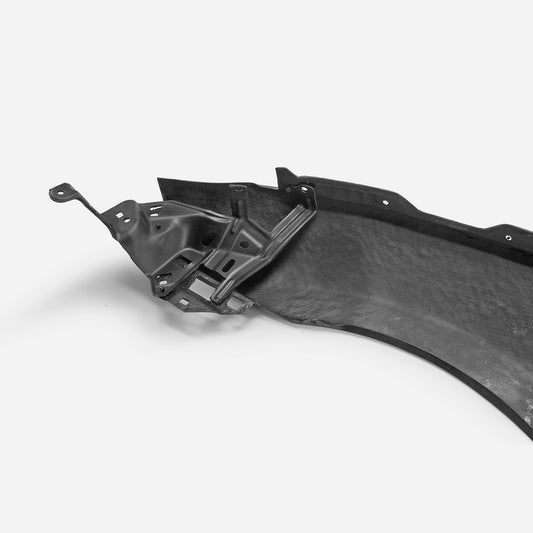 Honda Civic Type-R FK8 2017 2018 2019 2020 2021 with Aftermarket Parts - OEM Style Front Fender Carbon Fiber / FRP from EPR USA