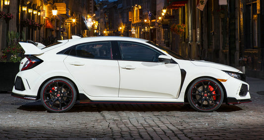 Honda Civic Type-R FK8 2017 2018 2019 2020 2021 with Aftermarket Parts - OEM Style Front Fender Carbon Fiber / FRP from EPR USA