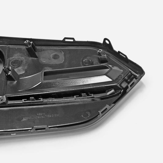 Honda Civic Type-R FK8 2017 2018 2019 2020 2021 with Aftermarket Parts - Front Fog Light Cover Replacement PP from EPR USA