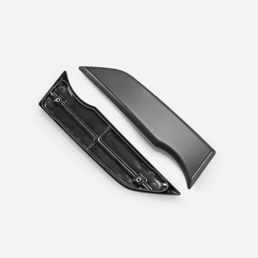 Honda Civic Type-R FK8 2017 2018 2019 2020 2021 with Aftermarket Parts - M Style Front bumper garnish ABS from EPR USA