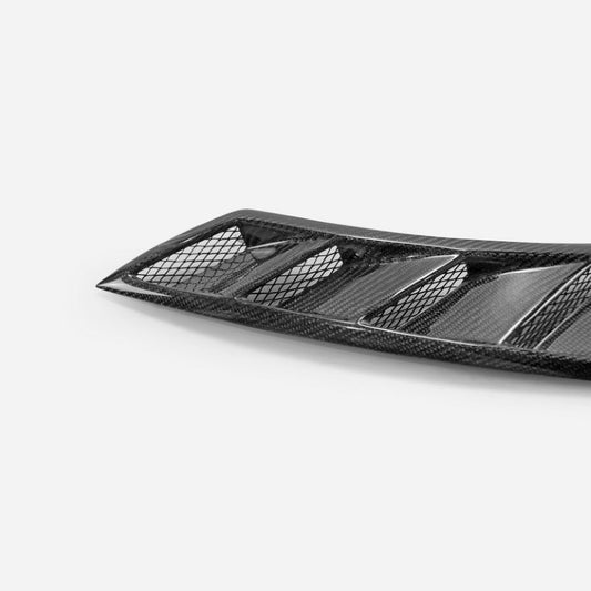 Honda Civic Type-R FK8 2017 2018 2019 2020 2021 with Aftermarket Parts - EPA Front Fender Air Vent Carbon Fiber / FRP from EPR USA