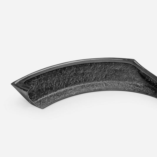 Honda Civic Type-R FK8 2017 2018 2019 2020 2021 with Aftermarket Parts - VRSW Style Rear Fenders Carbon Fiber/FRP from EPR USA