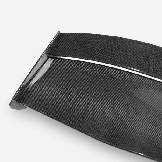 Honda Civic Type-R FK8 2017 2018 2019 2020 2021 with Aftermarket Parts - VTX5 Style Rear GT Spoiler Carbon Fiber / FRP from EPR USA