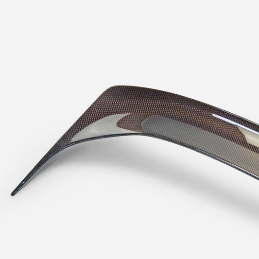 Honda Civic Type-R FL5 2023 2024 with Aftermarket Parts - Rear Spoiler & Spoiler Leg Carbon Fiber / Aluminum from EPR USA
