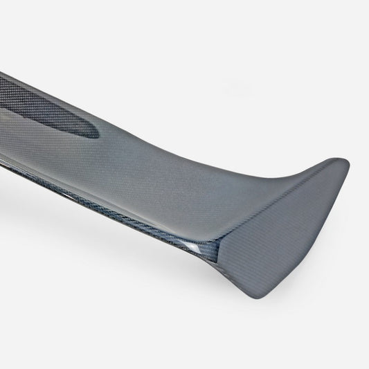 Honda Civic Type-R FL5 2023 2024 with Aftermarket Parts - Rear Spoiler & Spoiler Leg Carbon Fiber / Aluminum from EPR USA