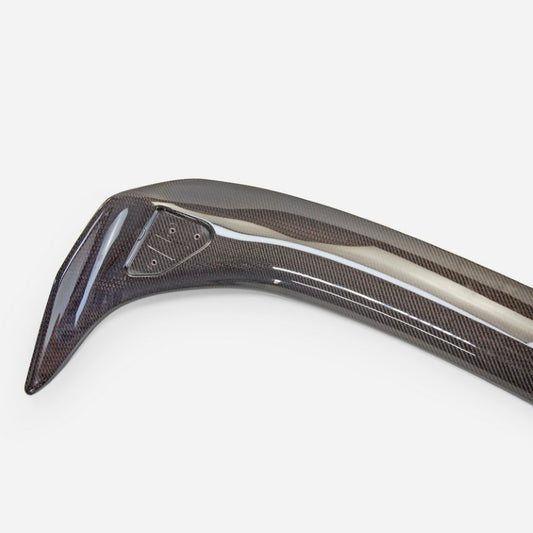 Honda Civic Type-R FL5 2023 2024 with Aftermarket Parts - Rear Spoiler & Spoiler Leg Carbon Fiber / Aluminum from EPR USA