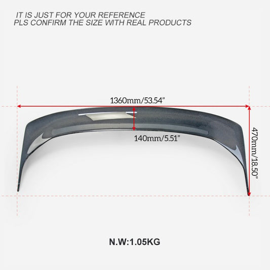Honda Civic Type-R FL5 2023 2024 with Aftermarket Parts - Rear Spoiler & Spoiler Leg Carbon Fiber / Aluminum from EPR USA