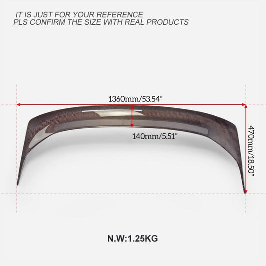 Honda Civic Type-R FL5 2023 2024 with Aftermarket Parts - Rear Spoiler & Spoiler Leg Carbon Fiber / Aluminum from EPR USA