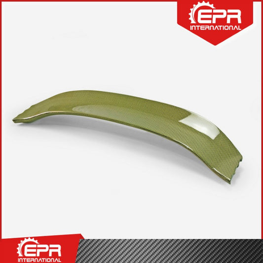 Honda Civic Type-R FK8 2017 2018 2019 2020 2021 with Aftermarket Parts - VRS Style Rear Wing Flap Carbon Kevlar Hybrid from EPR USA