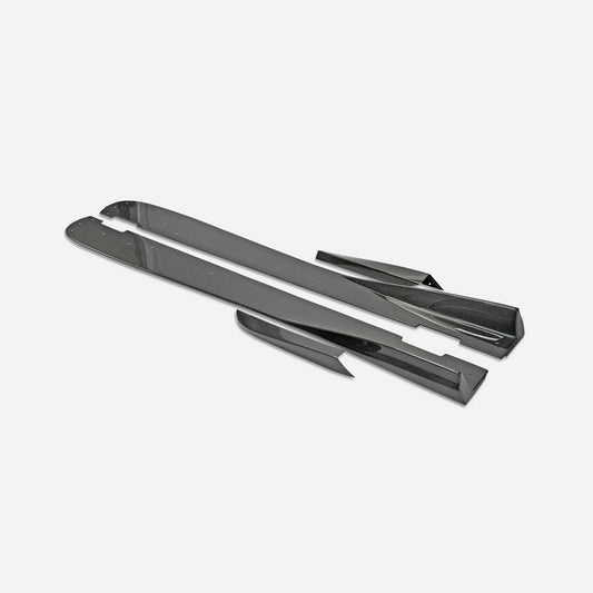 Honda Civic Type-R FK8 2017 2018 2019 2020 2021 with Aftermarket Parts - VRSW Style Side Skirts Carbon Fiber/FRP from EPR USA
