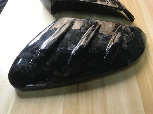 Honda Civic Type-R FK8 2017 2018 2019 2020 2021 with Aftermarket Parts - MUG Style Side mirror cover Pre-preg Carbon Fiber from EPR USA
