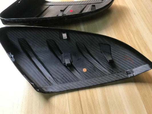 Honda Civic Type-R FK8 2017 2018 2019 2020 2021 with Aftermarket Parts - MUG Style Side mirror cover Pre-preg Carbon Fiber from EPR USA