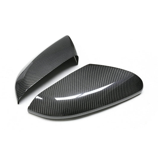 Honda Civic Type-R FK8 2017 2018 2019 2020 2021 with Aftermarket Parts - Side mirror cover Pre-preg Carbon Fiber from EPR USA