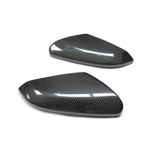 Honda Civic Type-R FK8 2017 2018 2019 2020 2021 with Aftermarket Parts - Side mirror cover Pre-preg Carbon Fiber from EPR USA