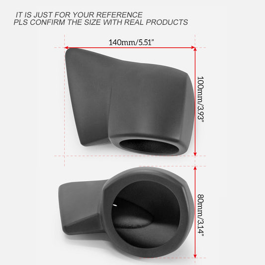 Honda Civic Type-R FK8 2017-2021 with Aftermarket Parts - EPA Type A 60mm Single Gauge Pod ABS from EPR USA