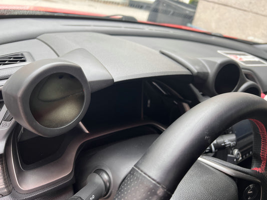 Honda Civic Type-R FK8 2017-2021 with Aftermarket Parts - EPA Type A 60mm Single Gauge Pod ABS from EPR USA