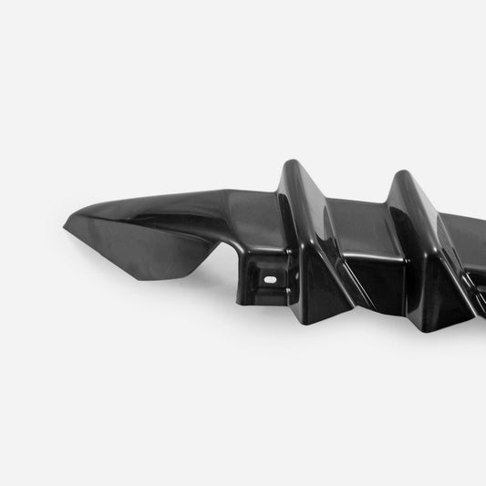 Honda Civic Type-R FK8 2017 2018 2019 2020 2021 with Aftermarket Parts - M Style rear under spoiler ABS from EPR USA