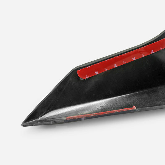 Honda Civic Type-R FK8 2017 2018 2019 2020 2021 with Aftermarket Parts - M Style rear under spoiler ABS from EPR USA
