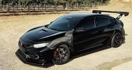 Honda Civic Type-R FK8 2017 2018 2019 2020 2021 with Aftermarket Parts - EPA Front Fender Carbon Fiber / FRP from EPR USA