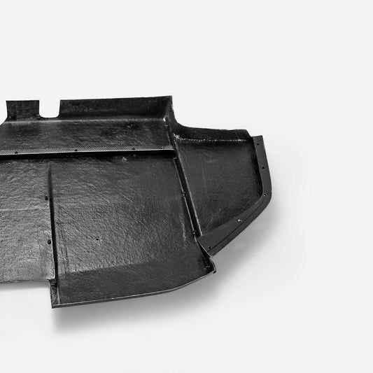 Honda Civic Type-R FK8 2017 2018 2019 2020 2021 with Aftermarket Parts - VRSA1 Style Rear Diffuser Carbon Fiber / FRP from EPR USA