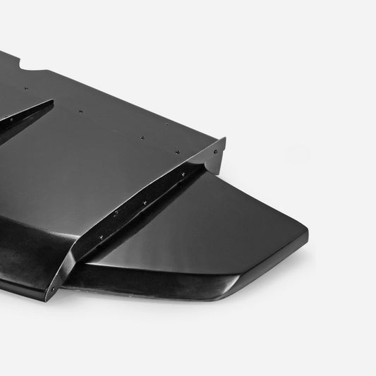 Honda Civic Type-R FK8 2017 2018 2019 2020 2021 with Aftermarket Parts - VRSA1 Style Rear Diffuser Carbon Fiber / FRP from EPR USA