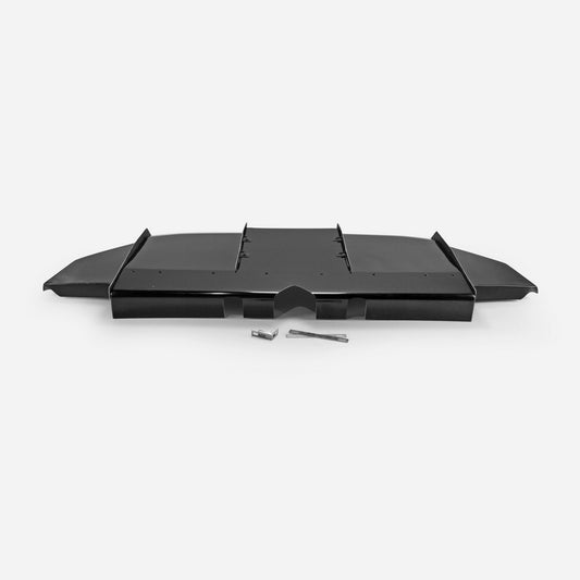Honda Civic Type-R FK8 2017 2018 2019 2020 2021 with Aftermarket Parts - VRSA1 Style Rear Diffuser Carbon Fiber / FRP from EPR USA