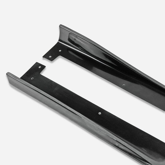 Honda Civic Type-R FK8 2017 2018 2019 2020 2021 with Aftermarket Parts - VRS2 Style Side Skirts Extension Underboard Carbon Fiber / FRP from EPR USA