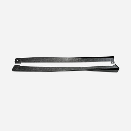 Honda Civic Type-R FK8 2017 2018 2019 2020 2021 with Aftermarket Parts - VRS2 Style Side Skirts Extension Underboard Carbon Fiber / FRP from EPR USA